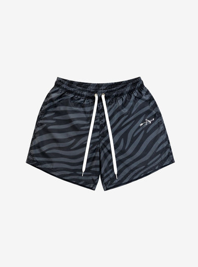 Appreciate Swim Shorts Black Stripe
