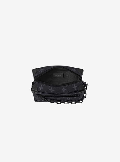 Louis Vuitton Pochette Soft Trunk Mini Monogram Eclipse