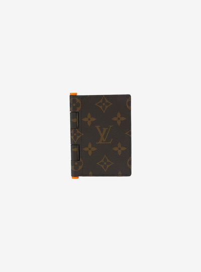 Louis Vuitton Pocket Organizer Monogram Solar Ray Orange Brown