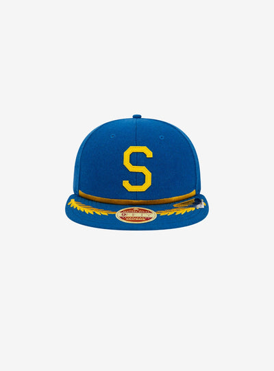 New Era Seattle Pilots Heritage 9FIFTY Series Blue Strap Back