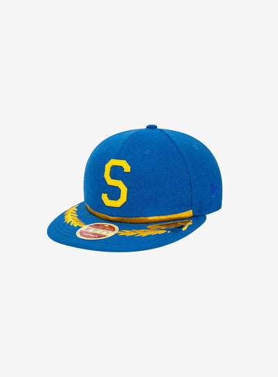 New Era Seattle Pilots Heritage 9FIFTY Series Blue Strap Back