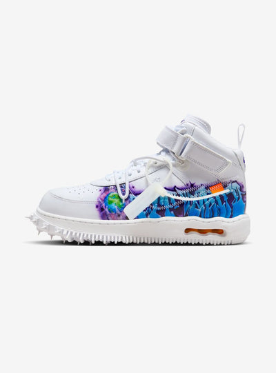 Nike Air Force 1 Mid Off-White Graffiti White
