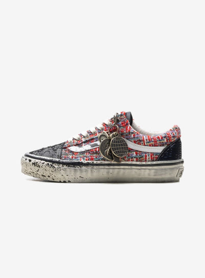 Vans Premium Old Skool Charms Red Black