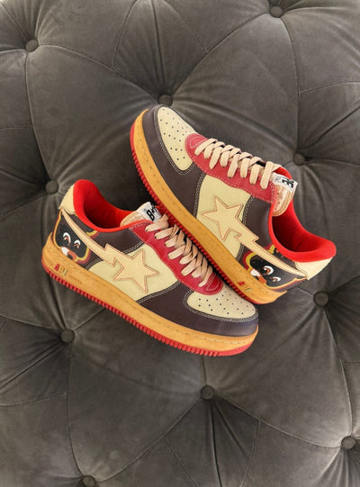 A Bathing Ape Bape Sta Low Kanye West College Dropout - Usato 9/10