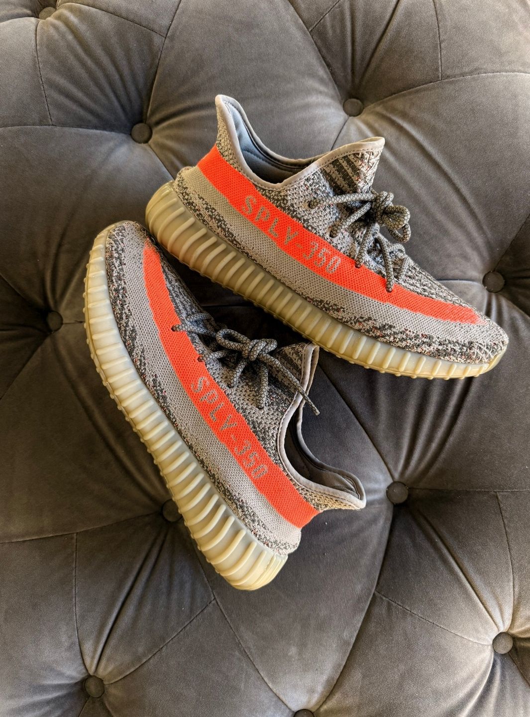 Adidas Yeezy Boost 350 V2 Carbon Beluga - Usato 8.5/10