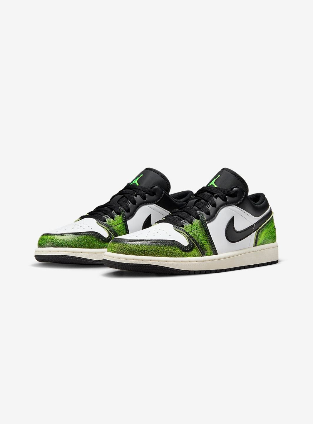 Air Jordan 1 Low Wear Away Electric Green