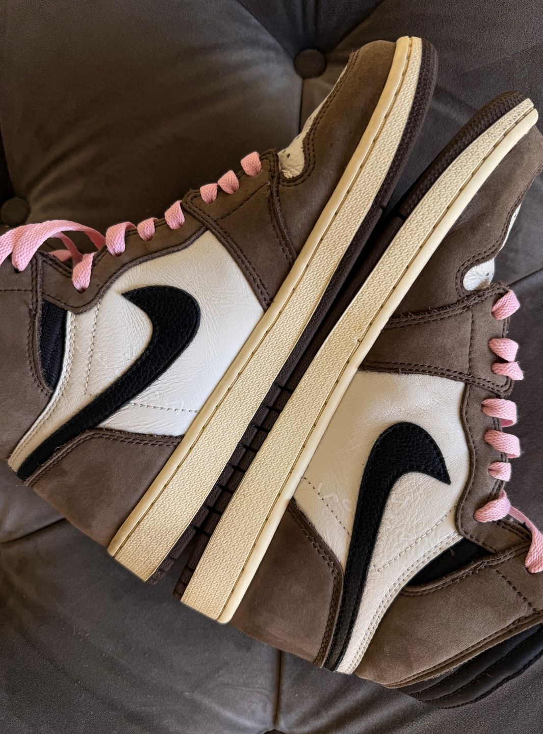 Air Jordan 1 Retro High OG SP Travis Scott Mocha - Usato 8.5/10