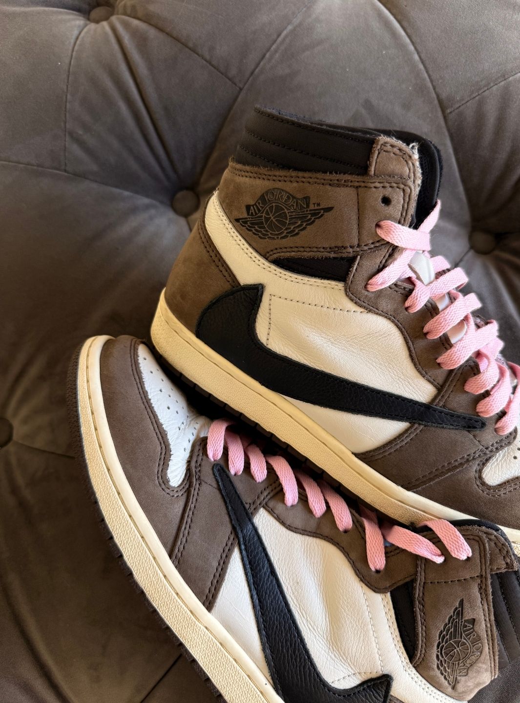 Air Jordan 1 Retro High OG SP Travis Scott Mocha - Usato 8.5/10