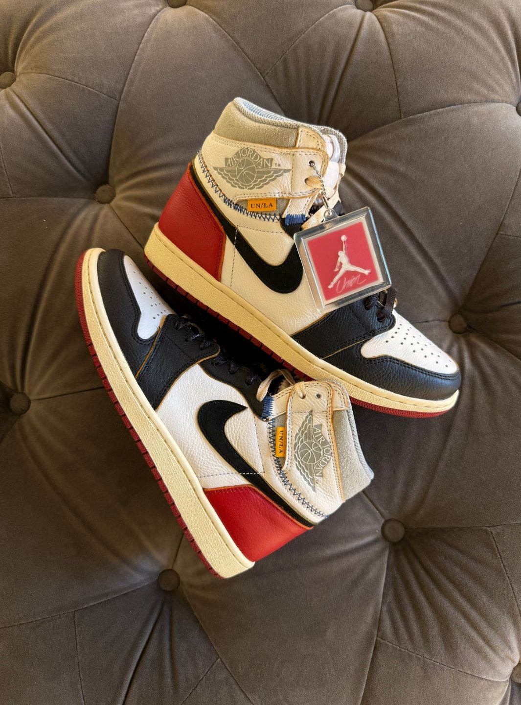 Air Jordan 1 Retro High Union Los Angeles Black Toe - Usato 9/10
