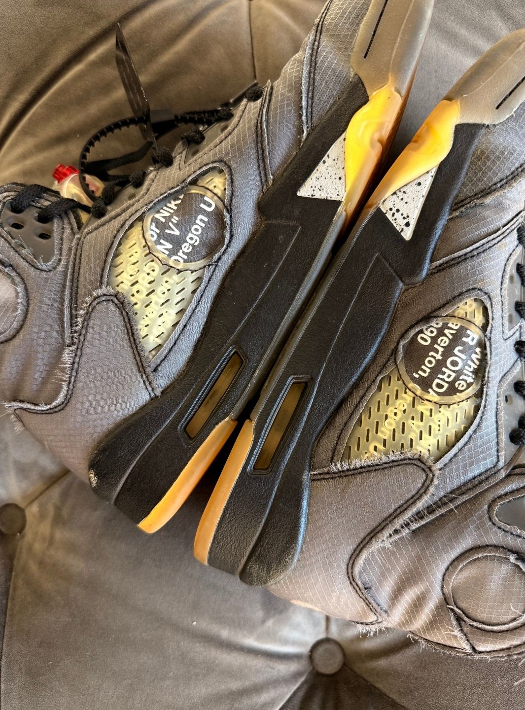 Air Jordan 5 Retro Off-White Muslin - Usato 8/10