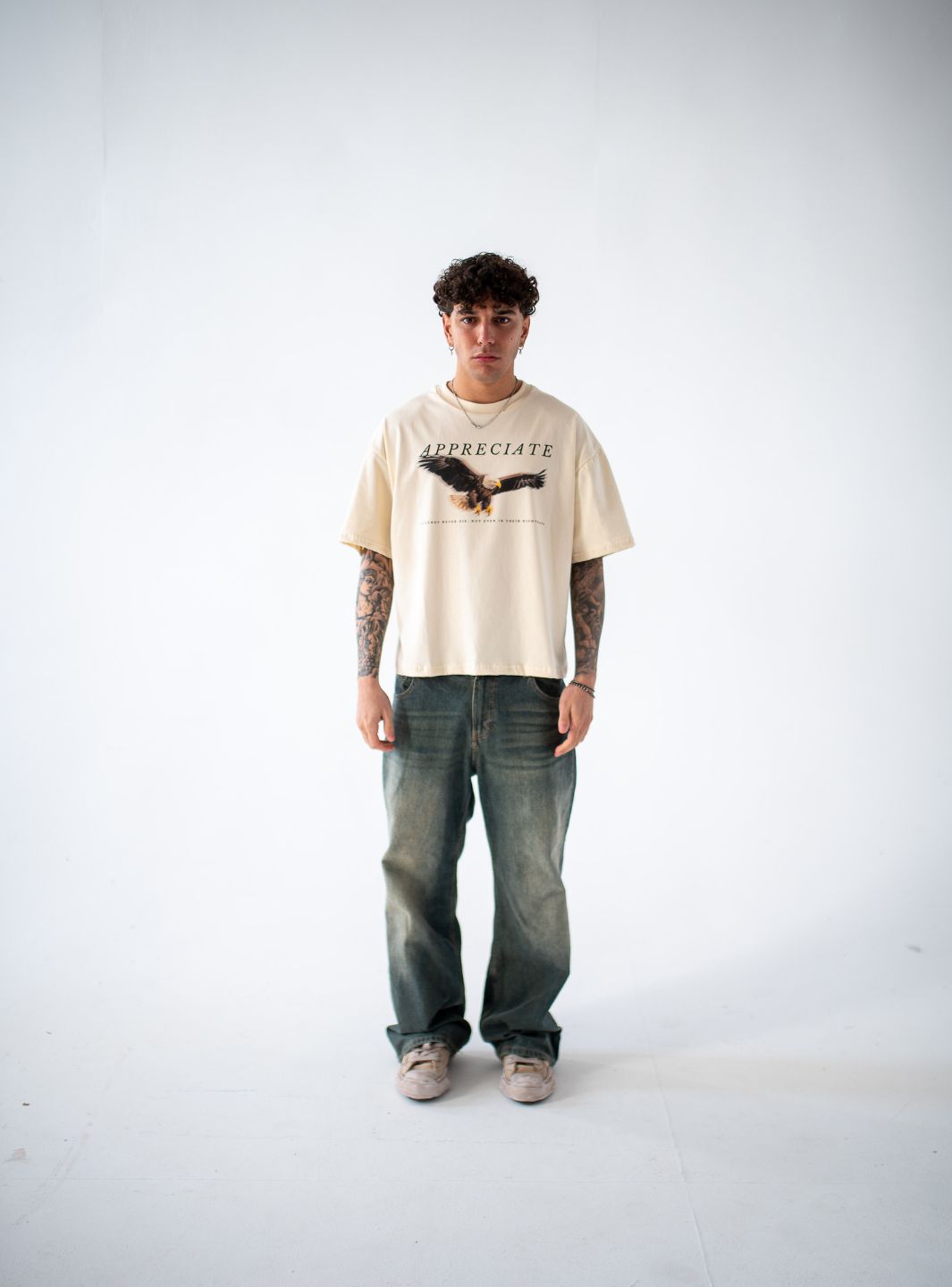 Appreciate Eagle T-Shirt Cream