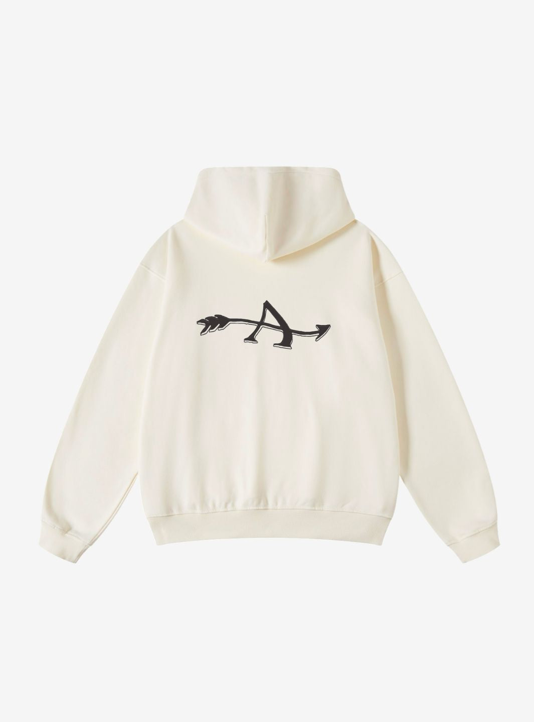 Appreciate Logo Hoodie Cream