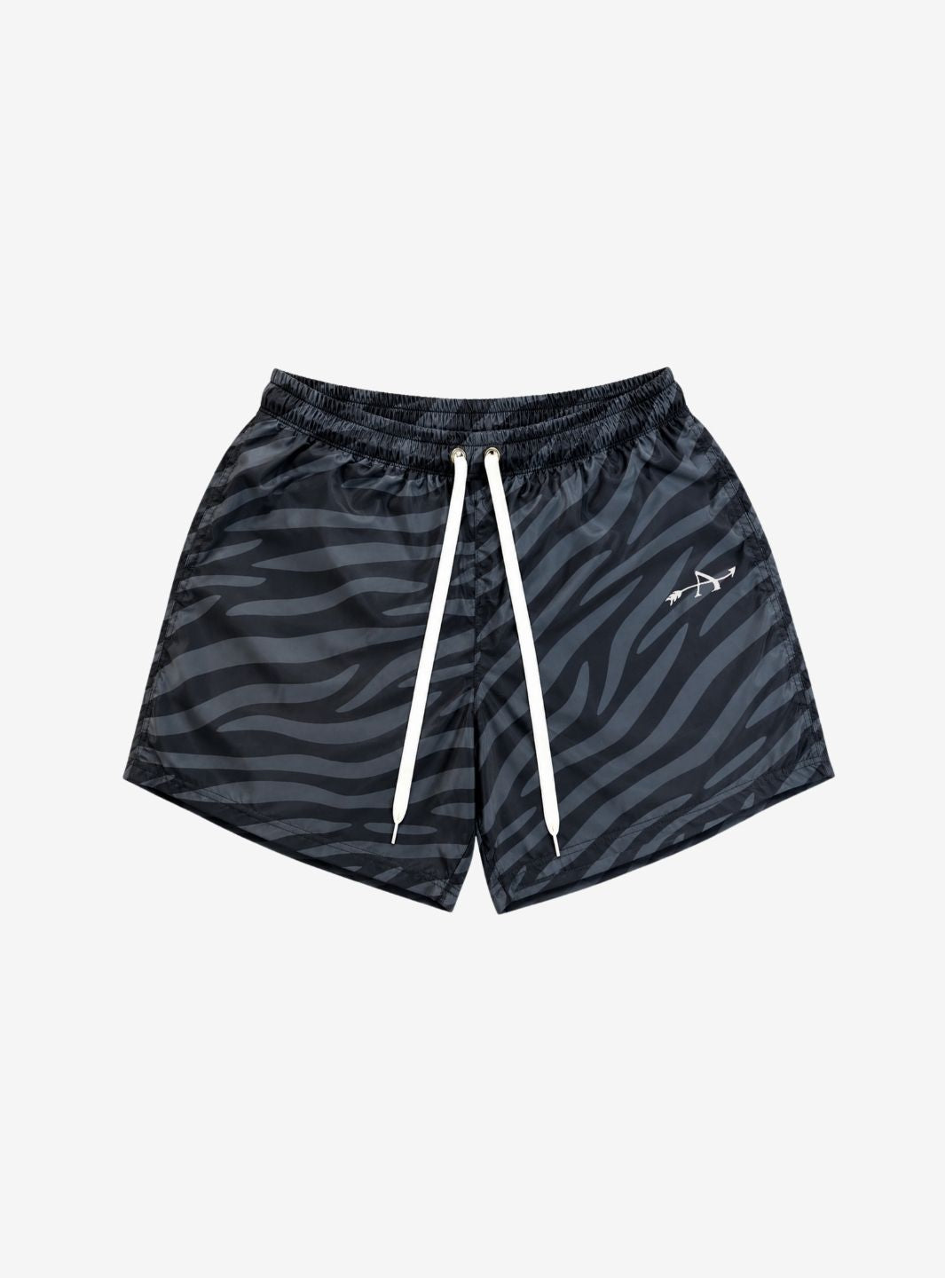 Appreciate Swim Shorts Black Stripe