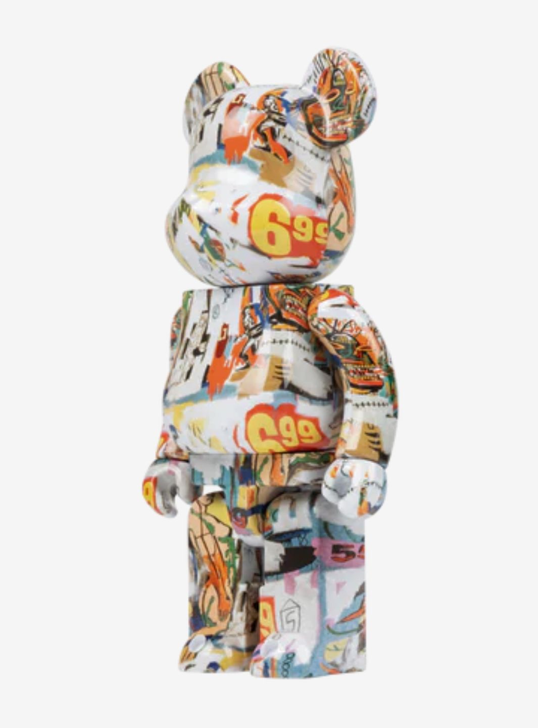 Bearbrick Andy Warhol x Jean-Michel Basquiat #4 400%