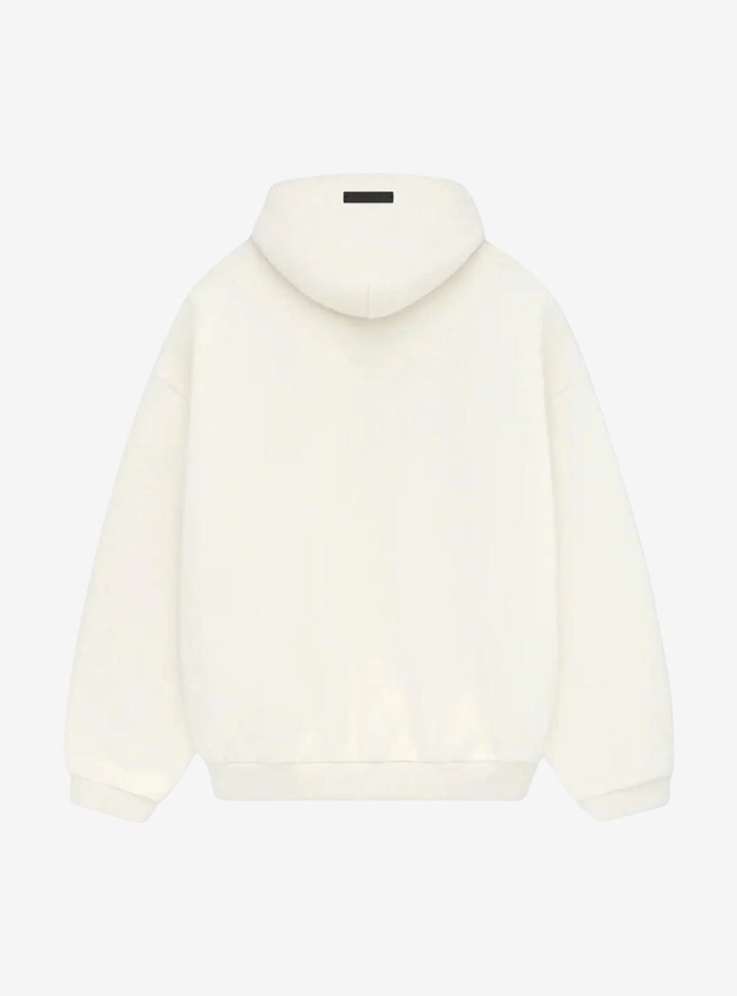 Fear Of God Essentials Fleece Shell White Hoodie (FW24)