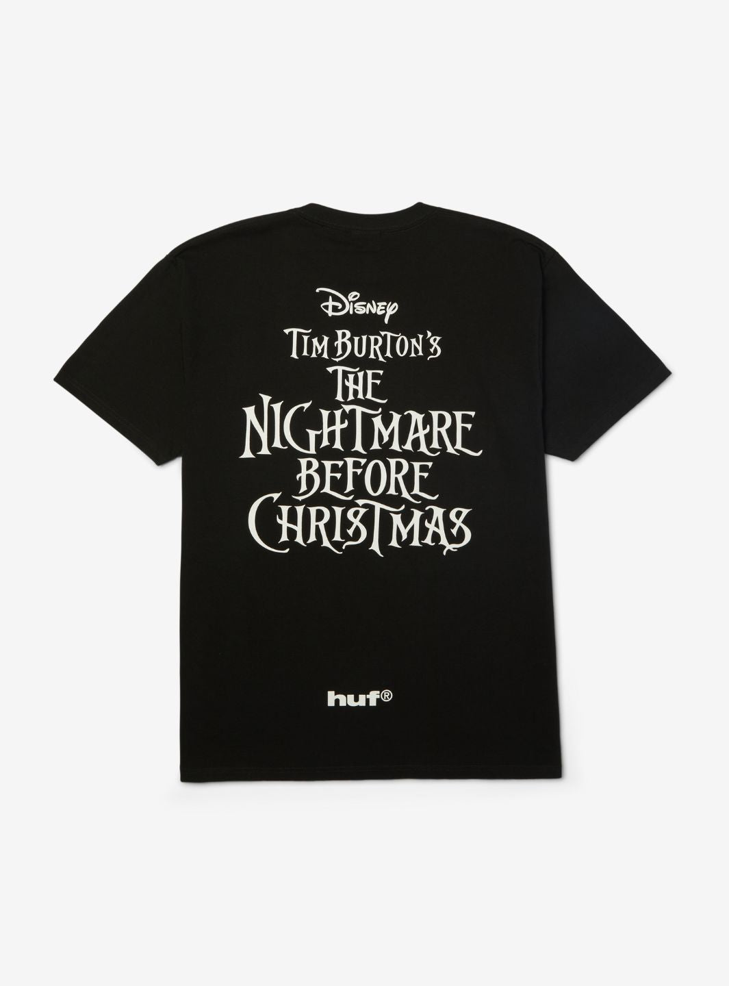 HUF x Disney Nightmare Before Christmas Spiral Hills T-Shirt Black