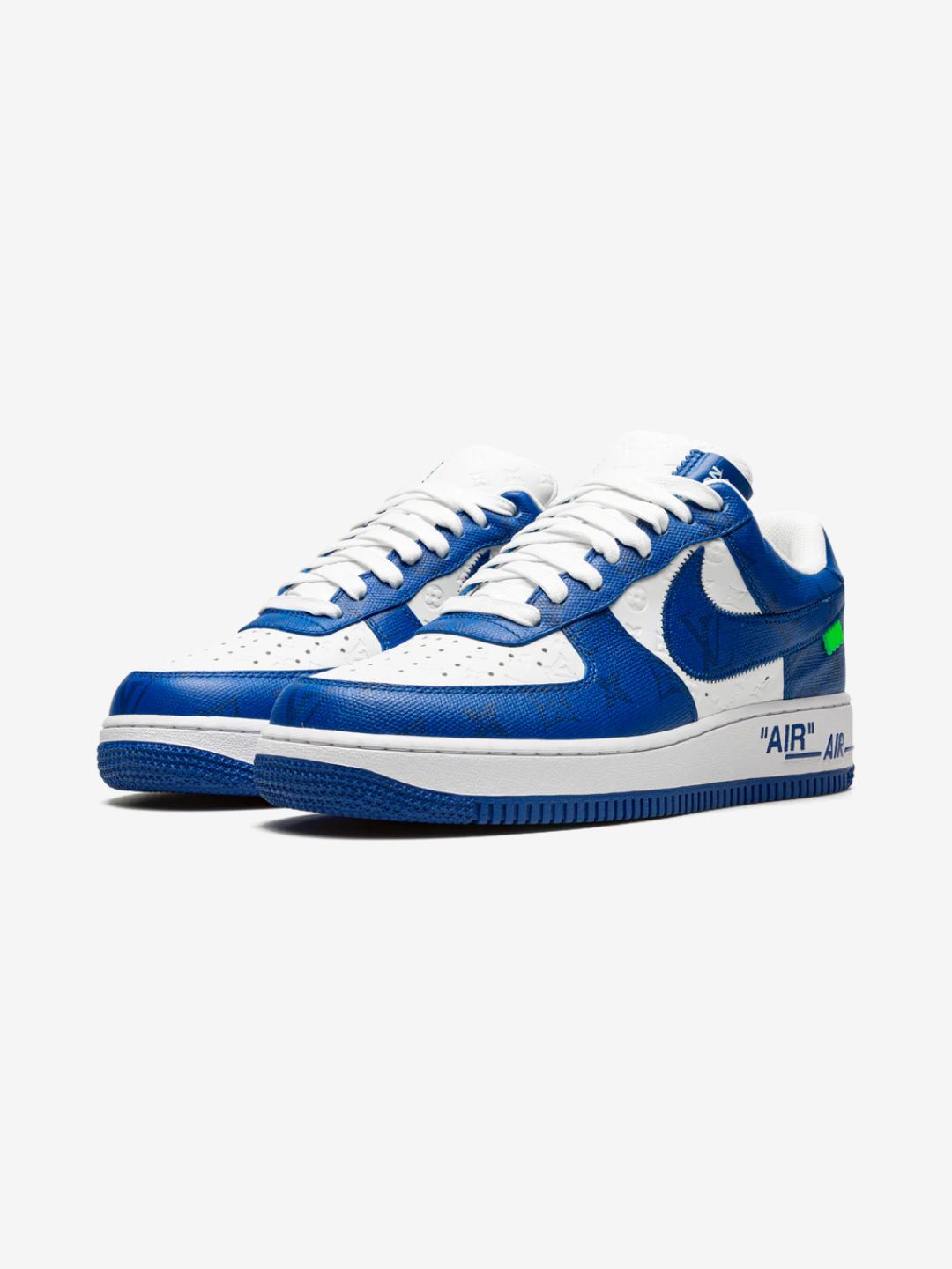 Louis Vuitton Nike Air Force 1 Low By Virgil Abloh White Royal