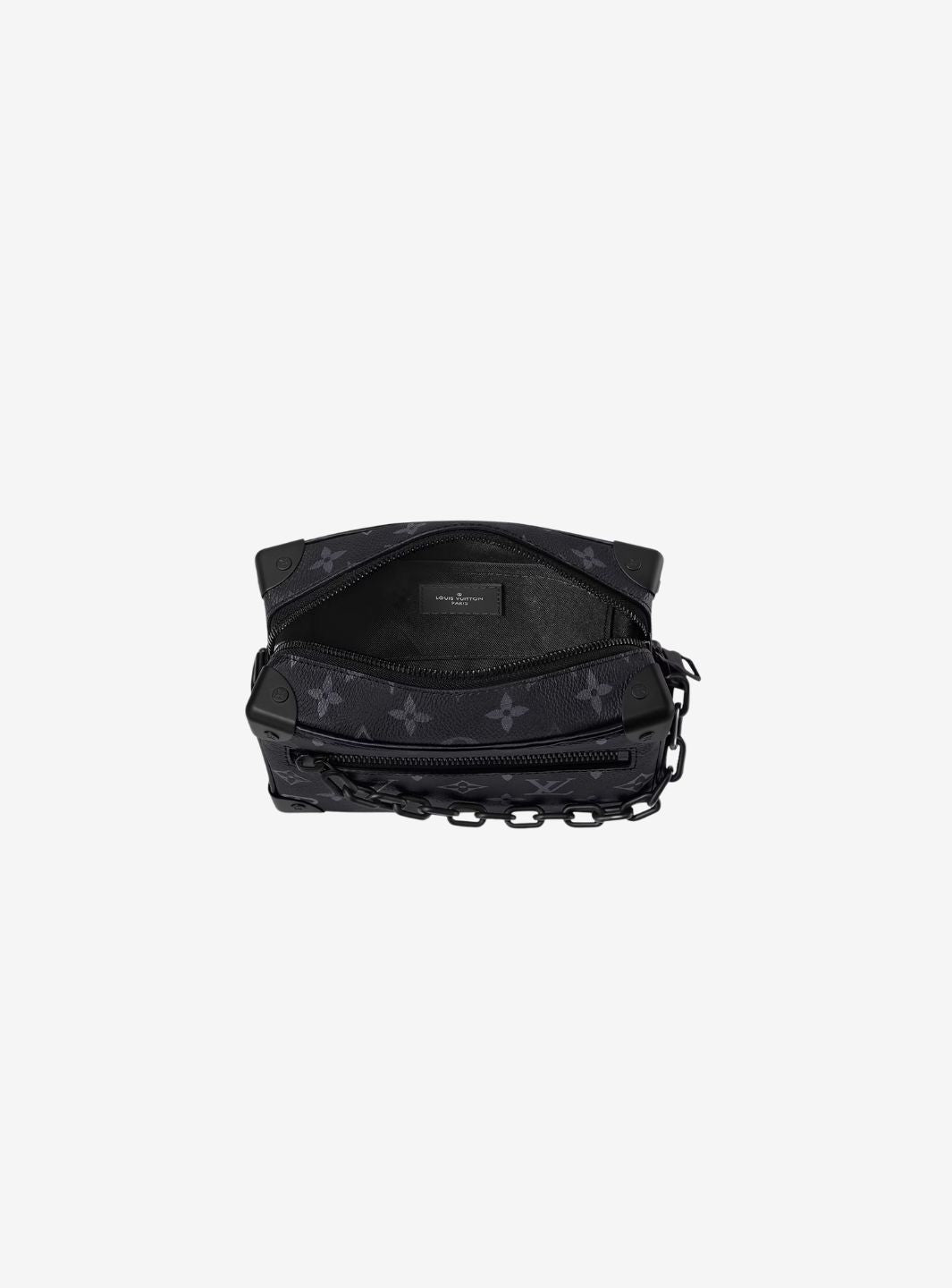 Louis Vuitton Pochette Soft Trunk Mini Monogram Eclipse
