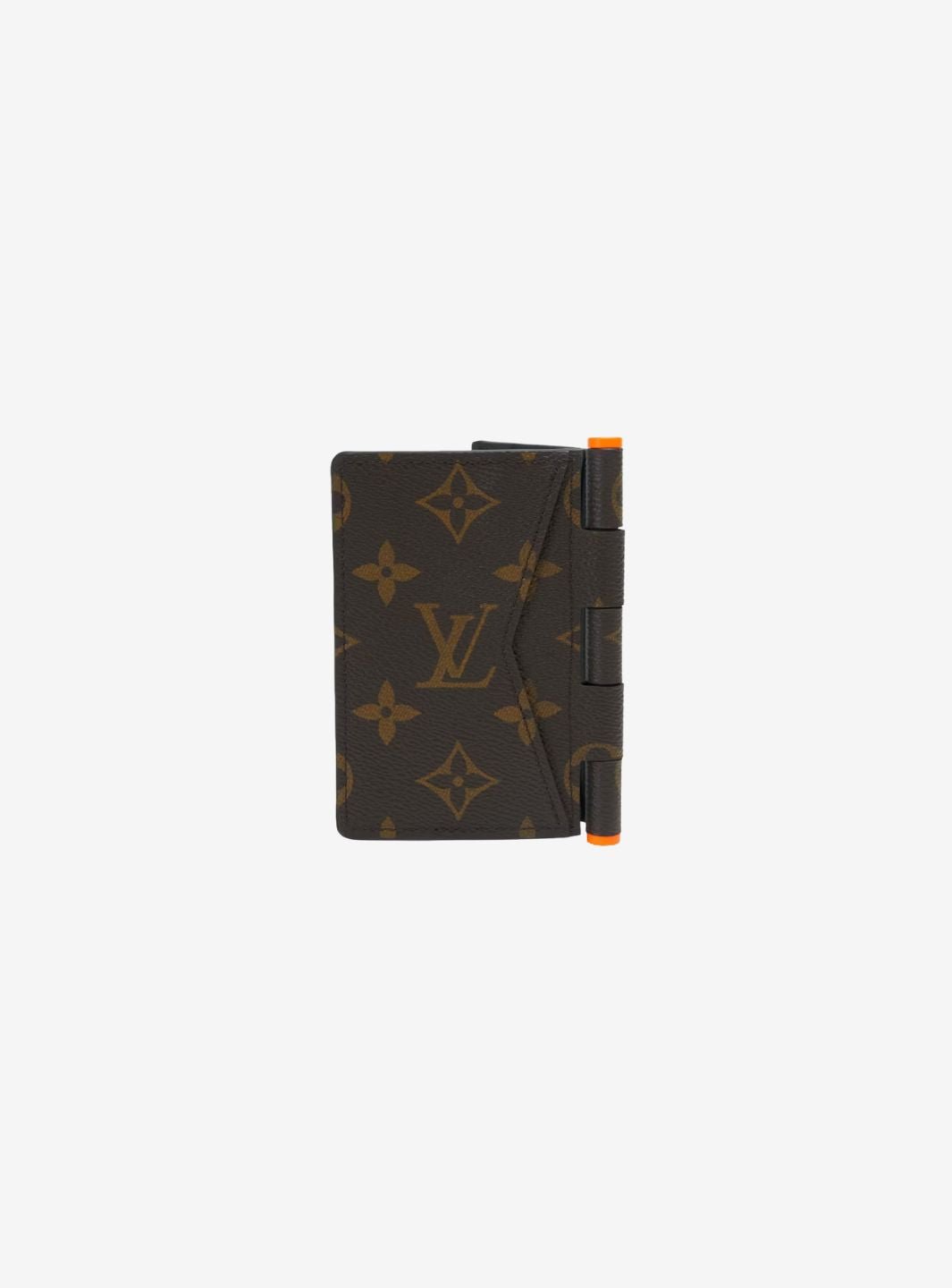 Louis Vuitton Pocket Organizer Monogram Solar Ray Orange Brown