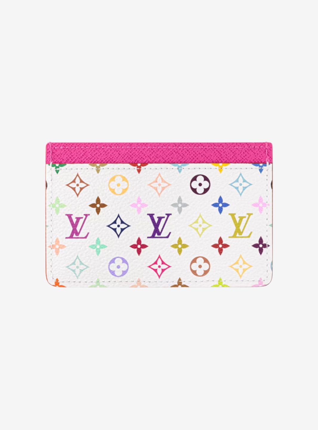 Louis Vuitton x Takashi Murakami Card Holder White Multicolored