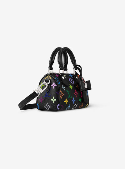 Louis Vuitton x Takashi Murakami Nano Speedy Black