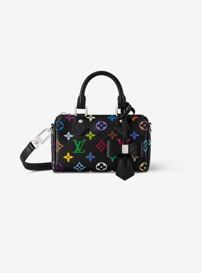 Louis Vuitton x Takashi Murakami Nano Speedy Black