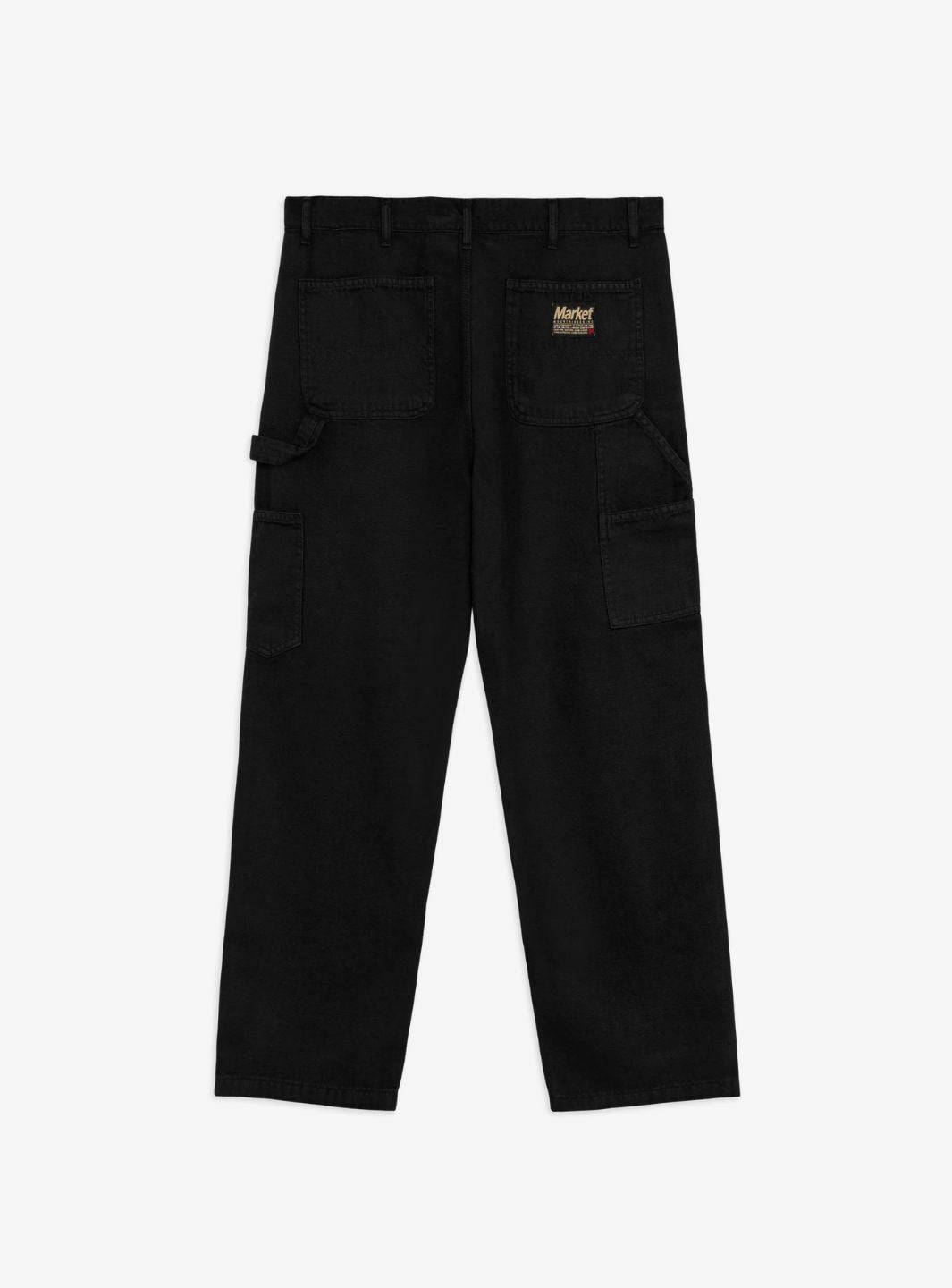 Market Studios Black Pants Double Knee Workpants