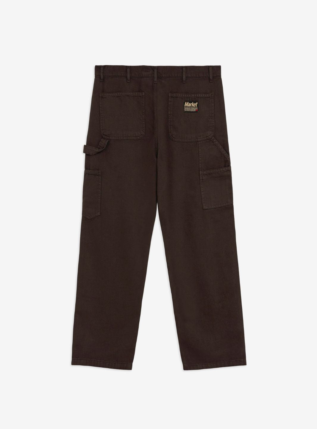 Market Studios Brown Pants Double Knee Workpants