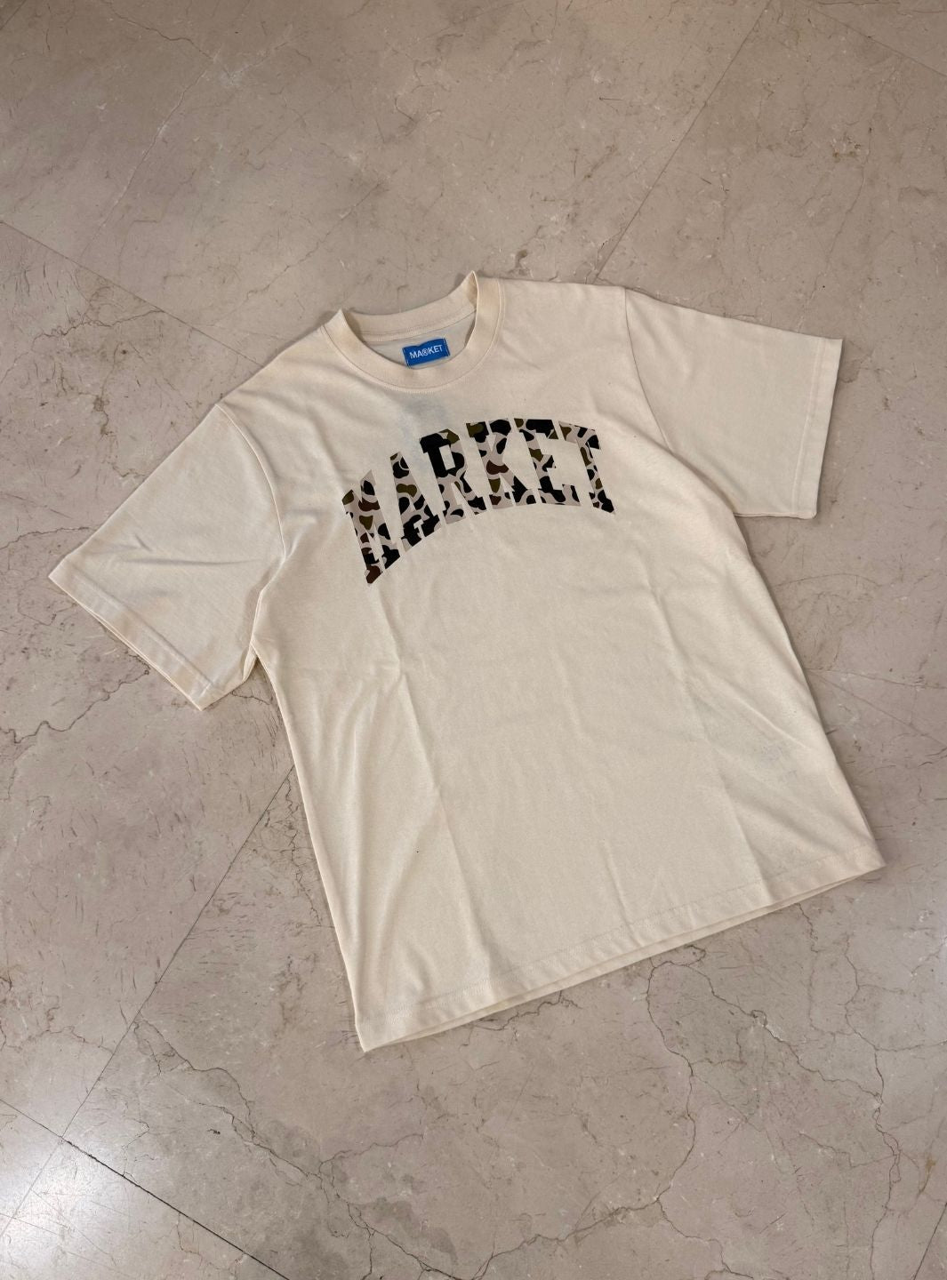 Market Studios T-Shirt Cream Camo