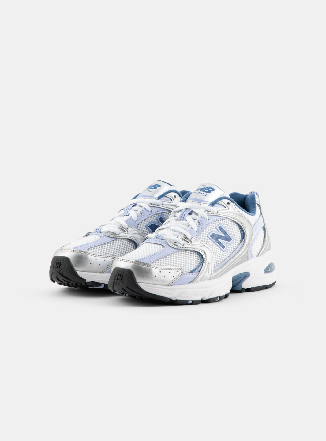 New Balance 530 Silver Metallic Heron Blue