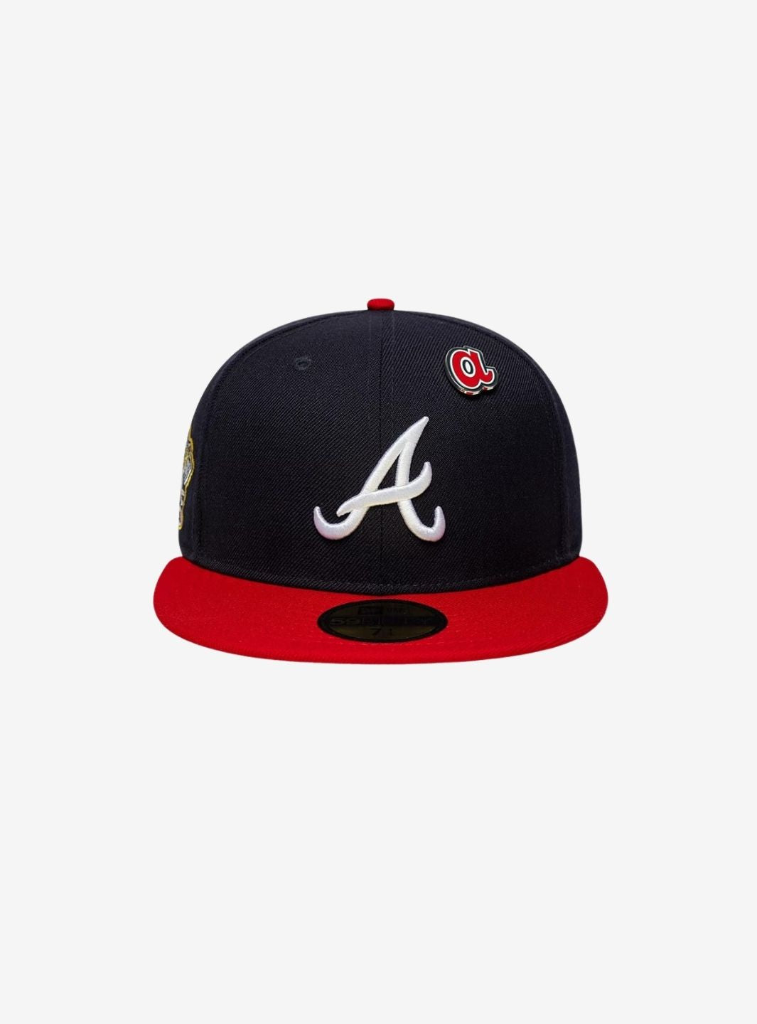 New Era Atlanta Braves MLB Icon Navy 59FIFTY Fitted Cap