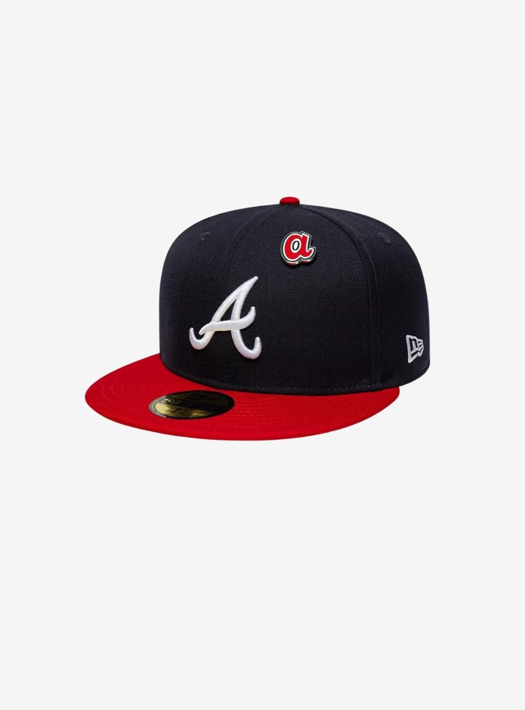 New Era Atlanta Braves MLB Icon Navy 59FIFTY Fitted Cap