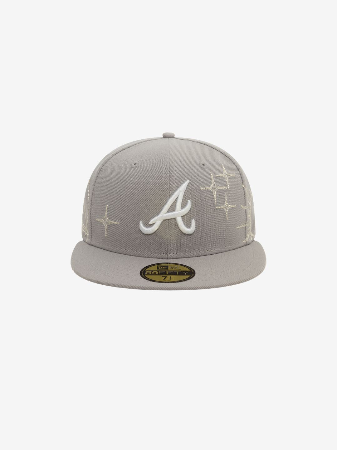 New Era Atlanta Braves MLB Zodiac Grey 59FIFTY Fitted Cap
