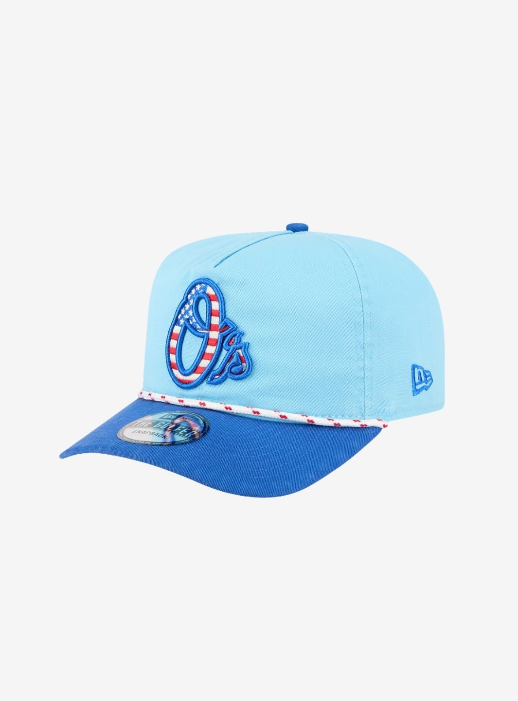 New Era Baltimore Orioles Fourth of July Golfer Snapback Cap