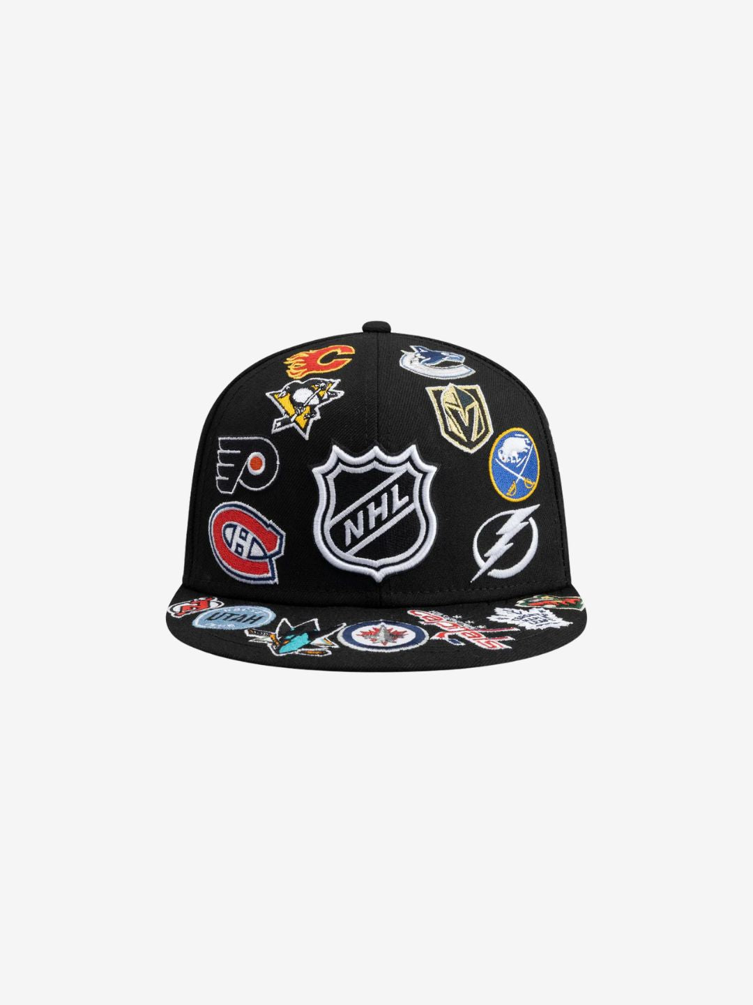 New Era National Hockey League 59FIFTY Black Fitted Cap