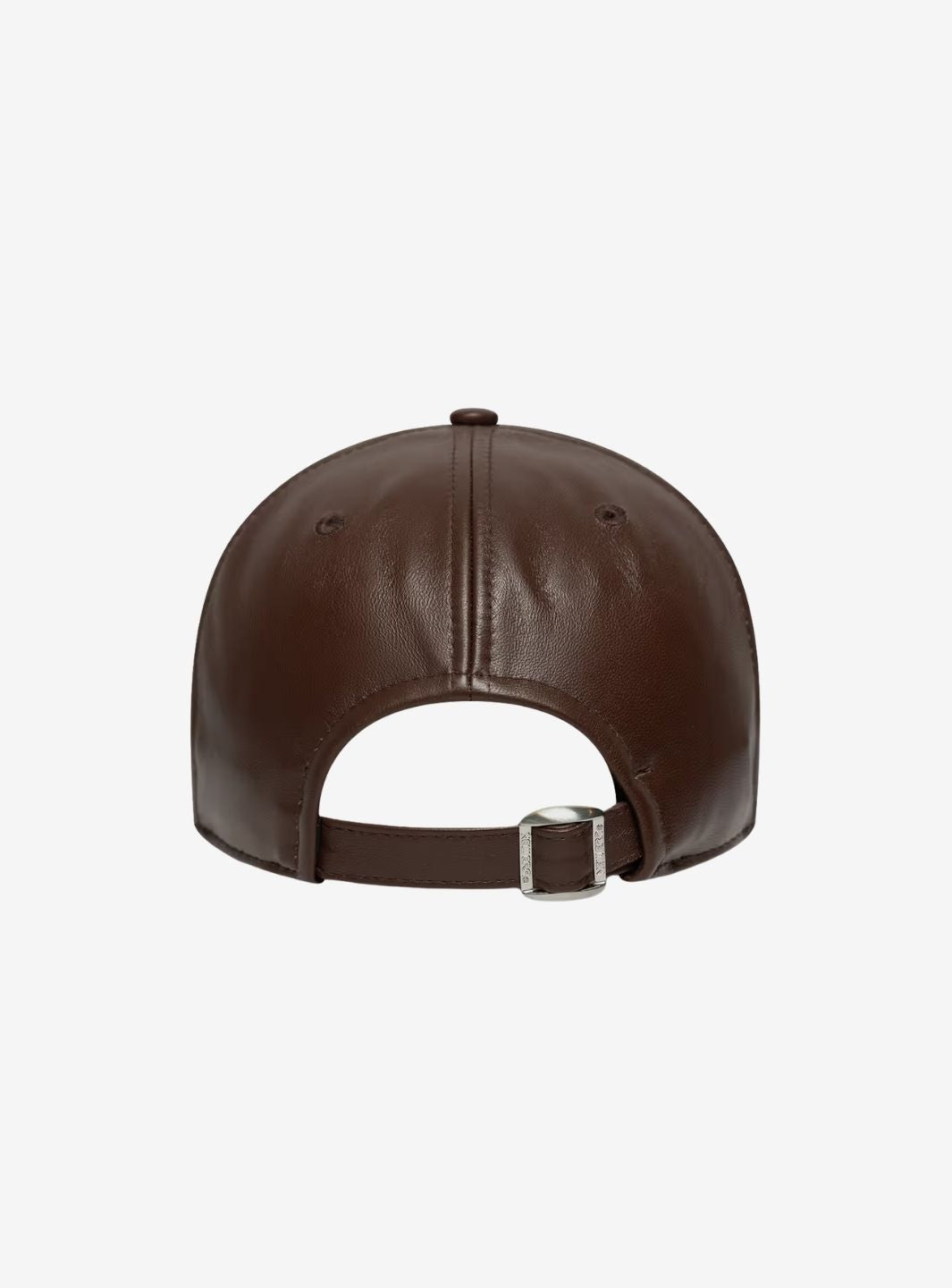 New Era New York Yankees Brown IMG Leather 9FORTY Adjustable Cap