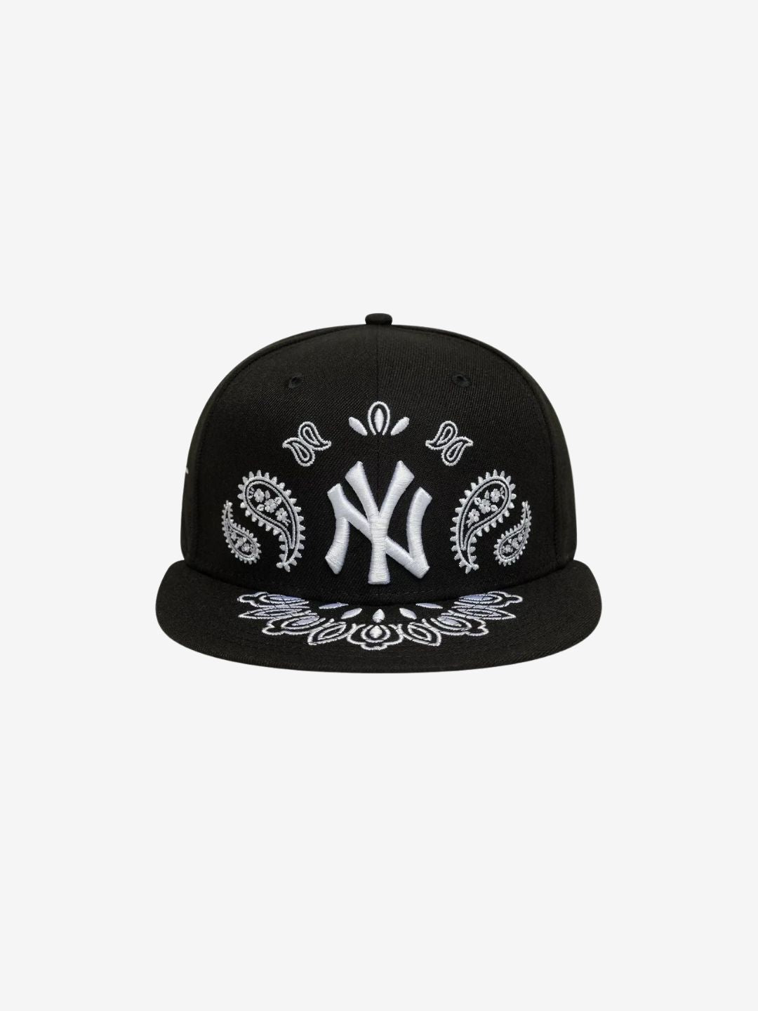 New Era New York Yankees MLB Paisley Black 59FIFTY Fitted Cap