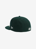 New Era New York Yankees Nos League Essential 59FIFTY Dark Green/White Fitted Cap