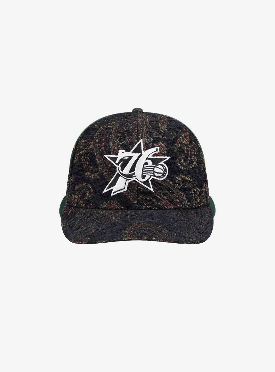 New Era Philadelphia 76ers NBA Jacquard Chenille Black 59FIFTY Fitted Cap