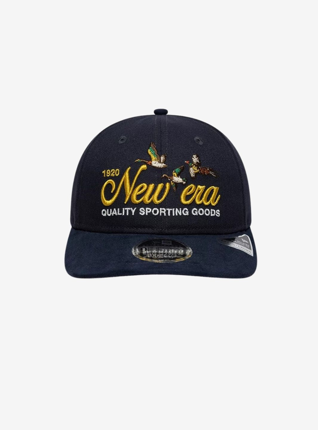 New Era Suede Navy Retro Crown 9FIFTY Adjustable Cap