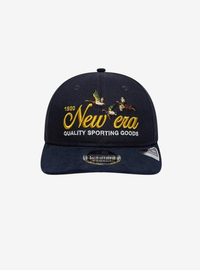 New Era Suede Navy Retro Crown 9FIFTY Adjustable Cap