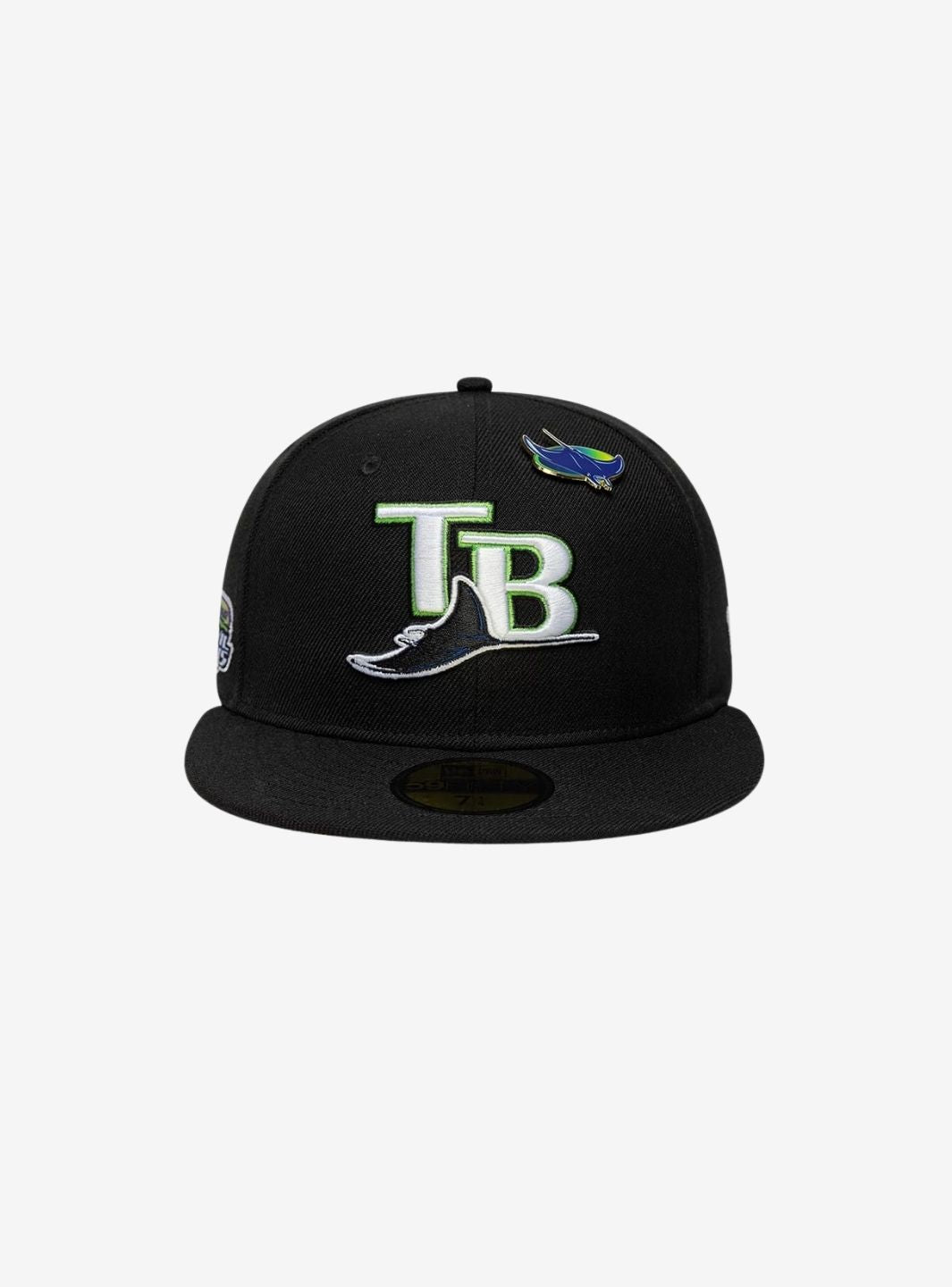 New Era Tampa Bay Rays MLB Icon Black 59FIFTY Fitted Cap