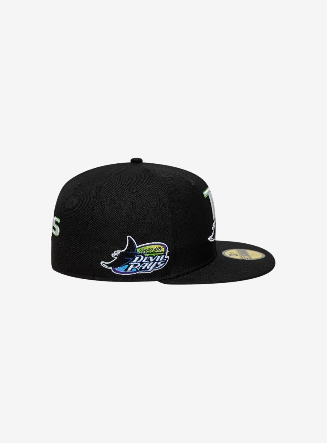 New Era Tampa Bay Rays MLB Icon Black 59FIFTY Fitted Cap
