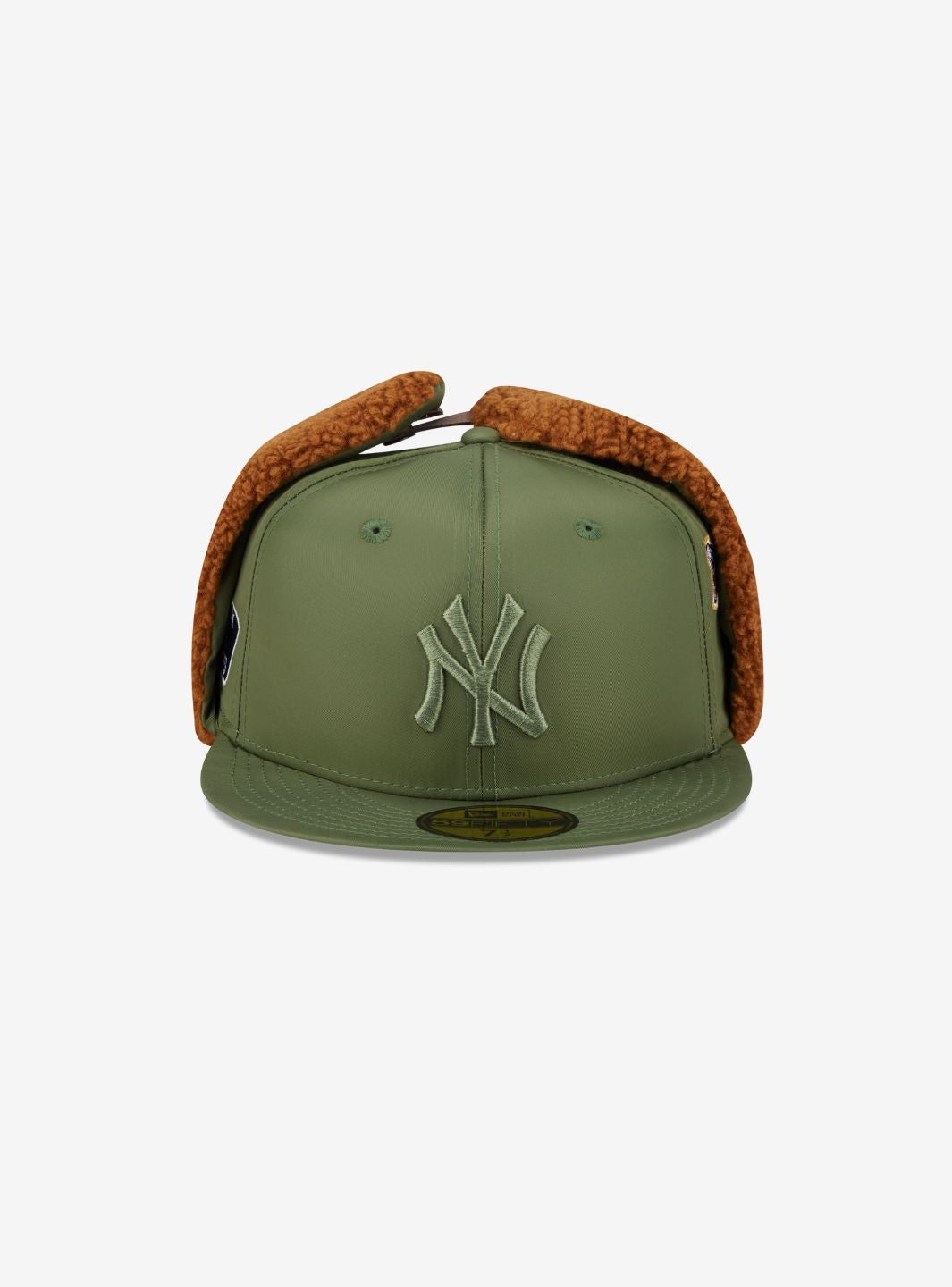 New Era x Alpha Industries 59FIFTY Olive Green Dog Ear Fitted Cap