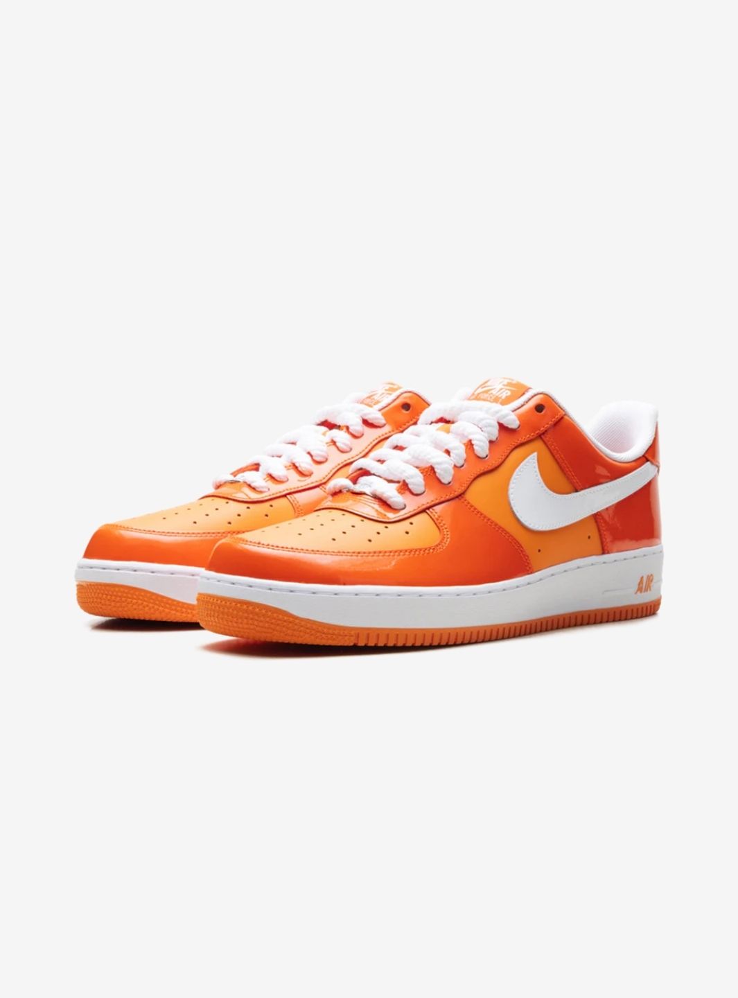 Nike Air Force 1 Low '07 Orange White Patent