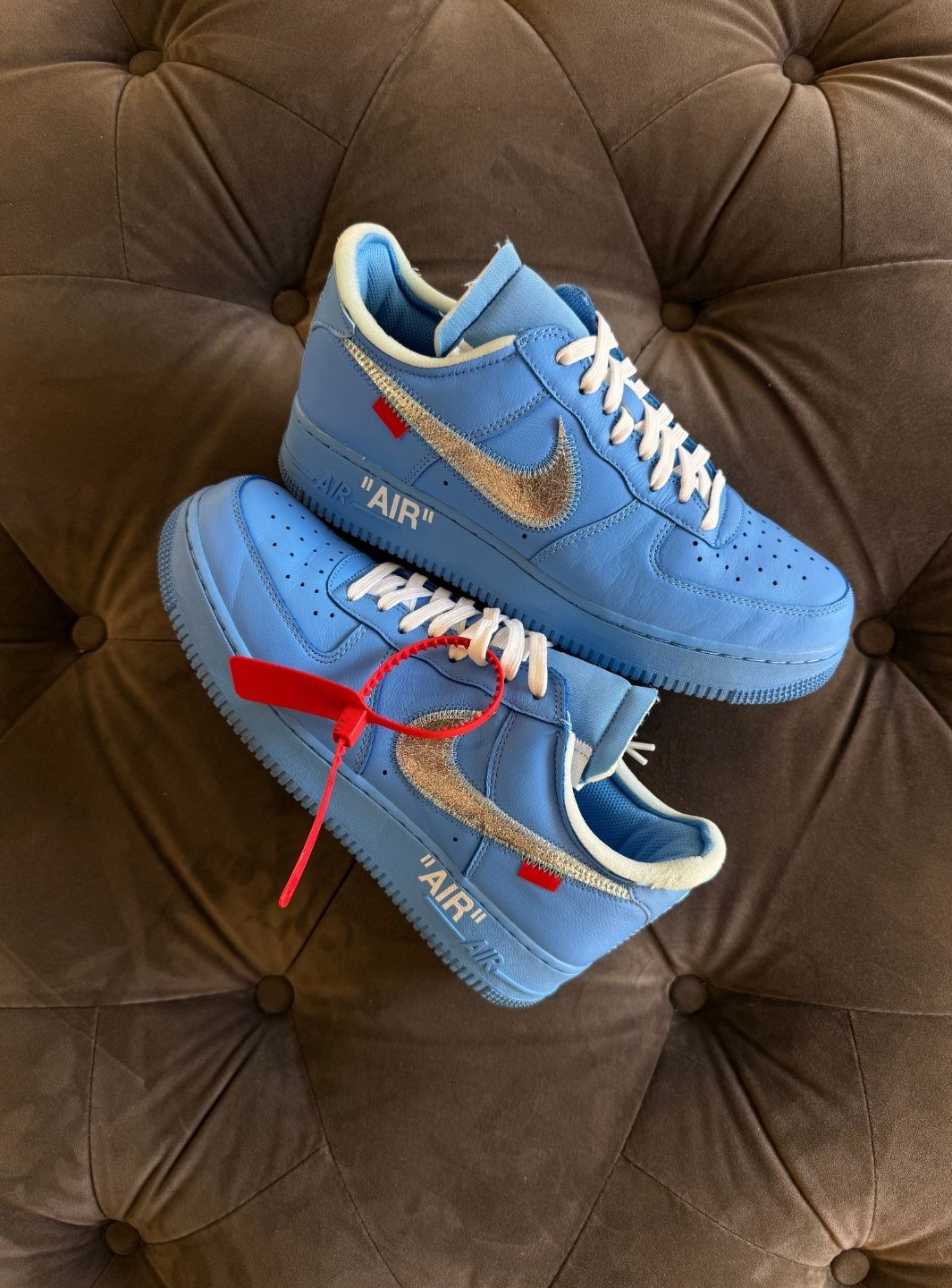 Nike Air Force 1 Low Off-White MCA University Blue - Usato 9.5/10