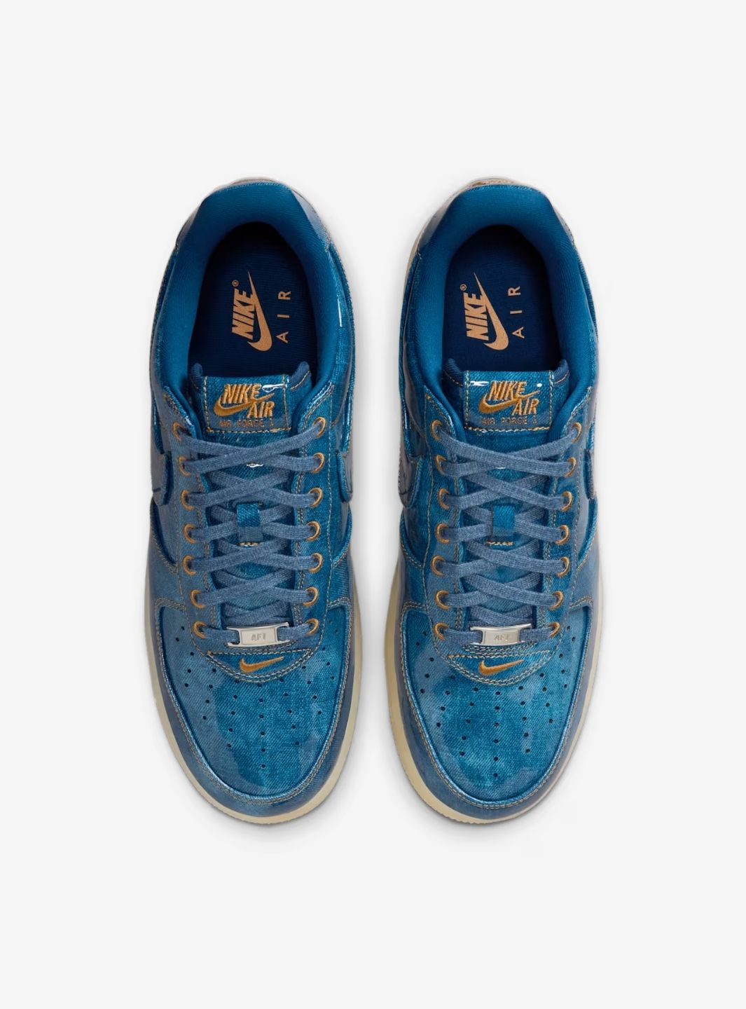Nike Air Force 1 Low Patent Denim