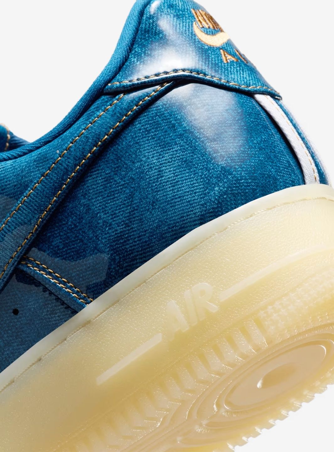 Nike Air Force 1 Low Patent Denim