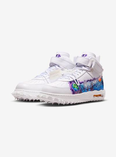 Nike Air Force 1 Mid Off-White Graffiti White