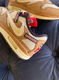 Nike Air Max 1 Travis Scott Cactus Jack Wheat Lemon Drop - Usato 9.5/10